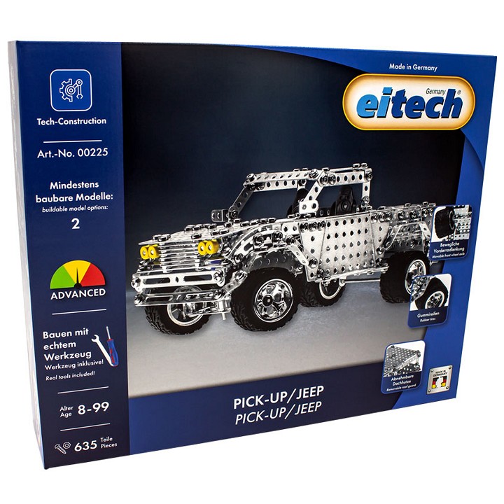 Constructie set - jeep - 635 onderdelen